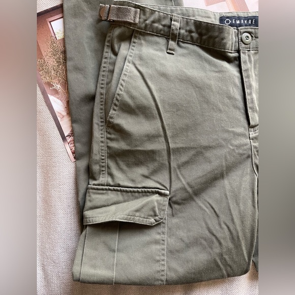 Empyre Orders Cargo Pants In Olive Green Size 32 - Picture 10 of 16